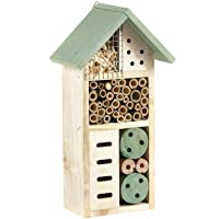 Los mejores  - Pet Ting Casa de Madera para Insectos de Madera Natural- Refugio de Hotel- jardín- Caja de 26 cm